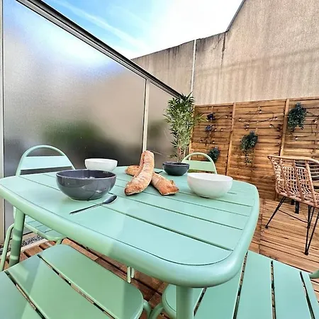 Drouet D'Erlon Duplex Spacieux, Terrasse Au Centre Reims Esterno foto