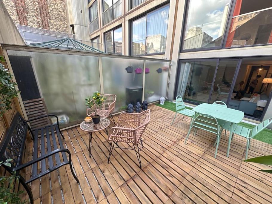 Drouet D'erlon Duplex Spacieux, Terrasse Au Centre Apartment Reims
